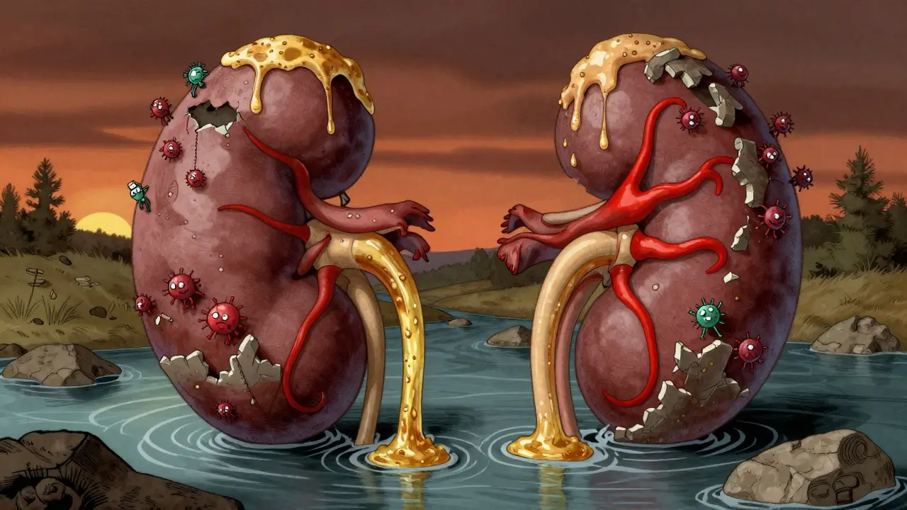 Kidney Failure Causes: How Diabetes, Hypertension, and Glomerulonephritis Damage Your Kidneys