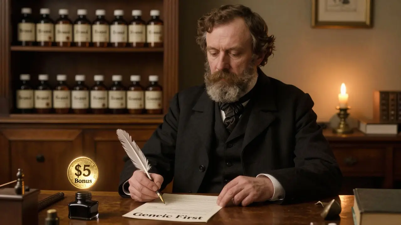 Generic Prescribing Incentives: How Rewards Shape Provider Decisions